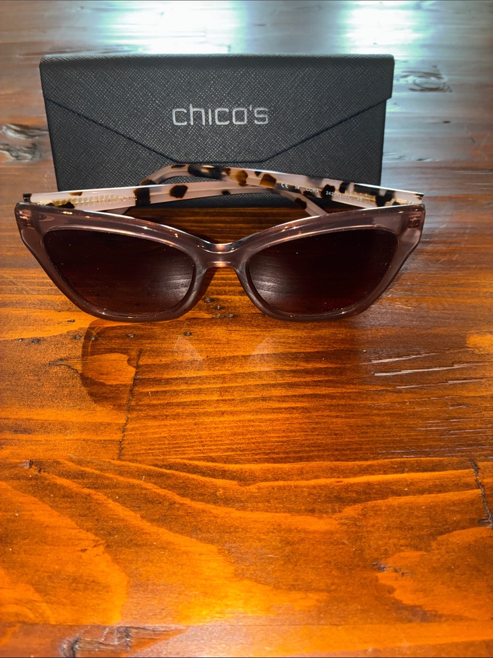 Talbots Cat-Eye Sunglasses in Tortoise and Brown